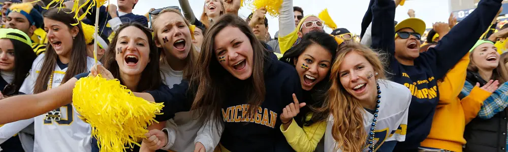 u-michigan list of top party colleges
