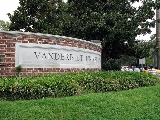 Vanderbilt list of top party colleges