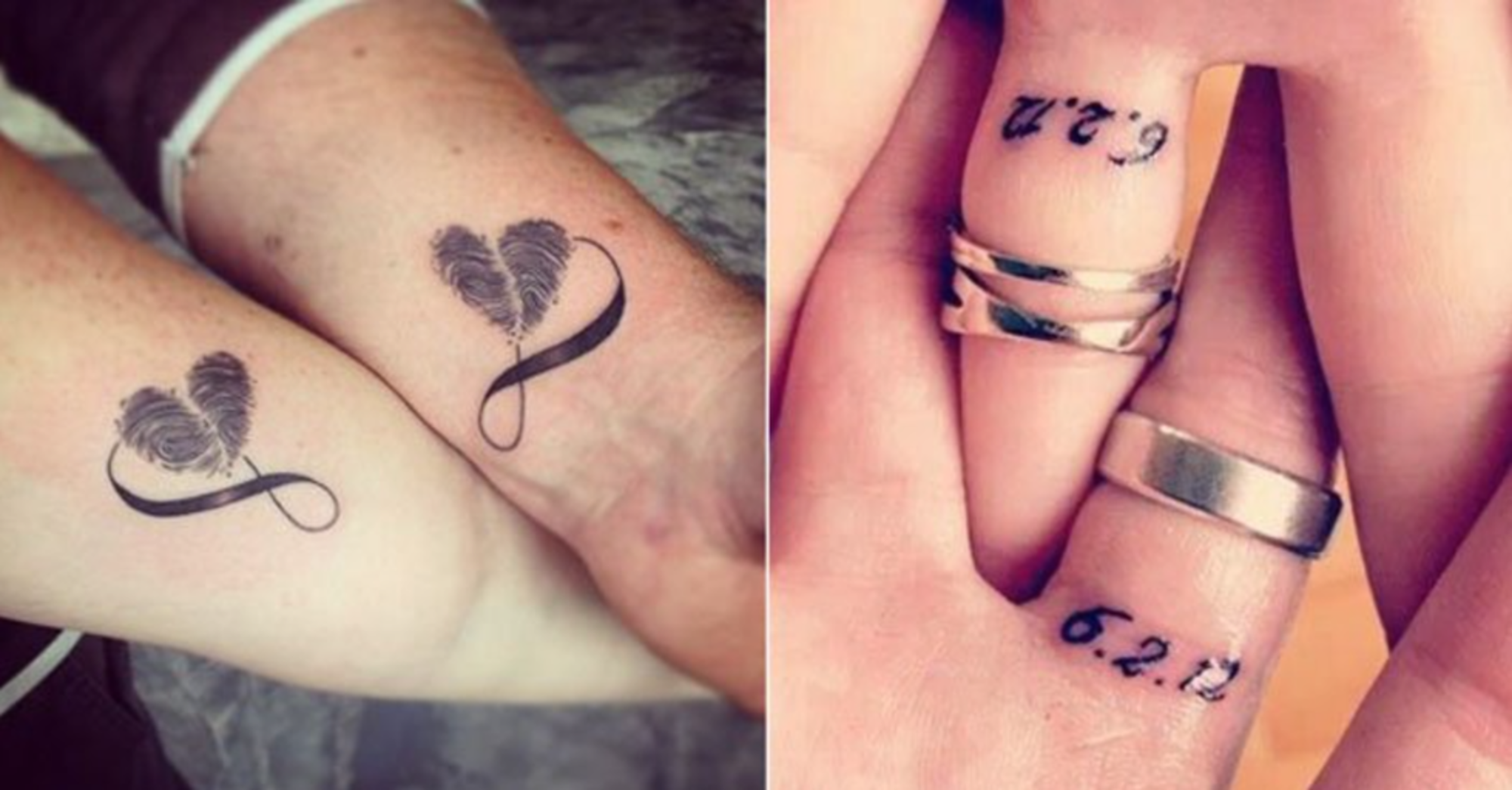 10 Cool Couple Tattoos To Get Inked for the Wedding | Bridal and Groom's  Wear | Wedding Blog
