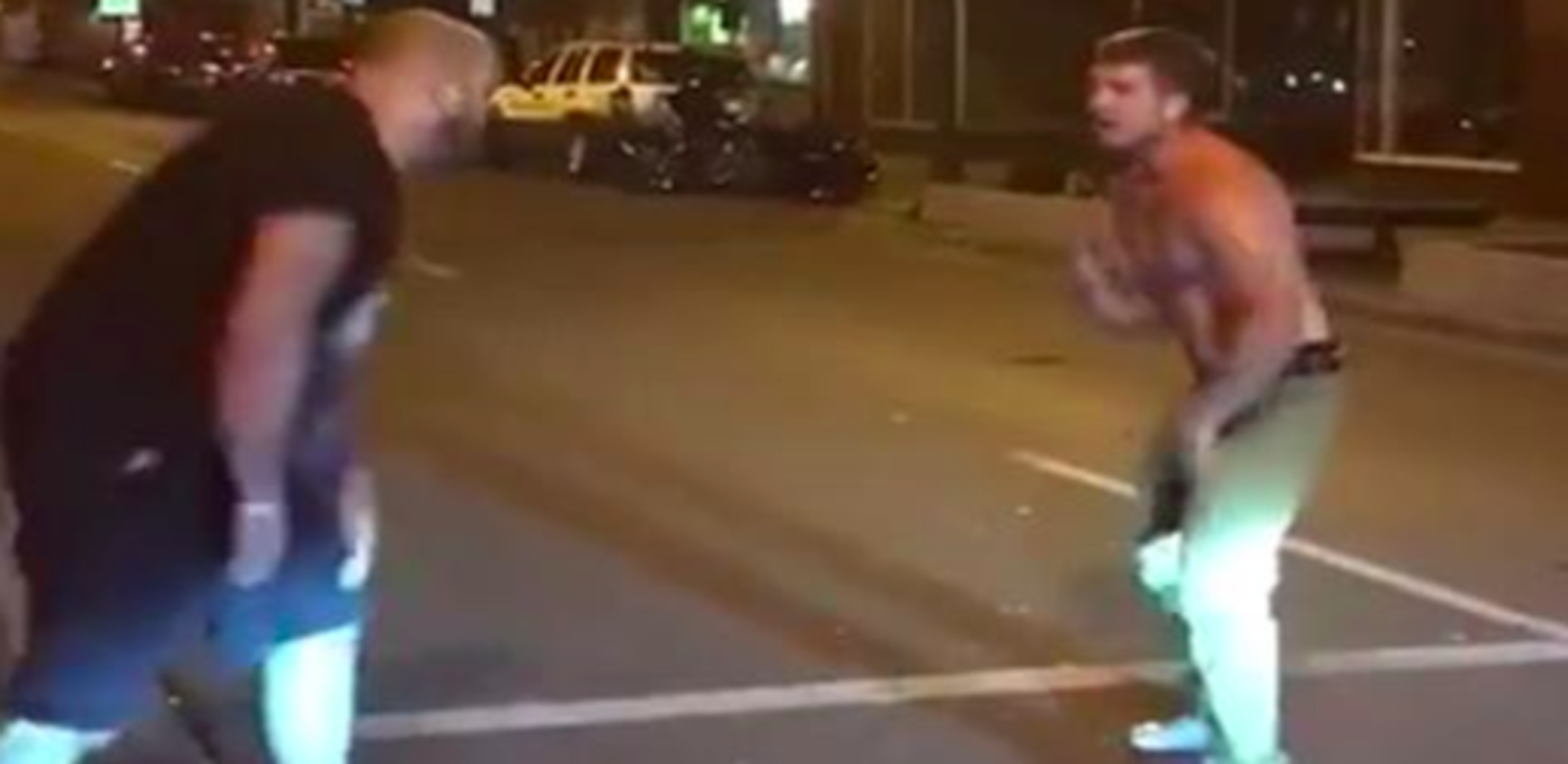 Drunk Guy Punches Bouncer Who Turns Out to Be MMA Fighter.